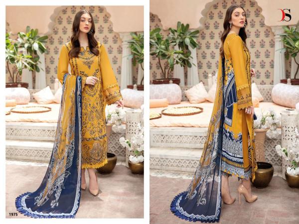 Deepsy Cheveron 3 Nx Chiffon Dupatta Designer Pakistani Suit Collection